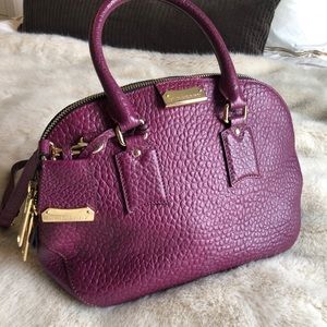 Burberry purse, top handle and crossbody!